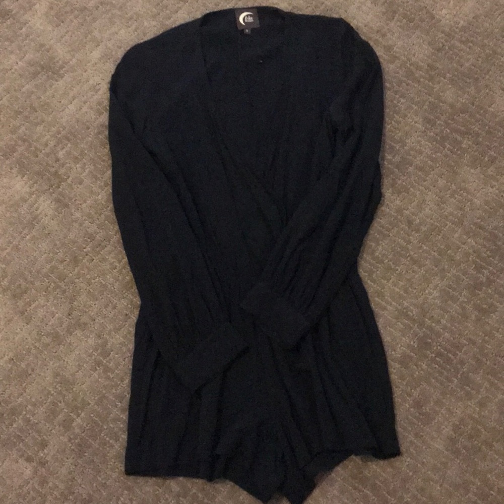 Blu Moon Black Romper
